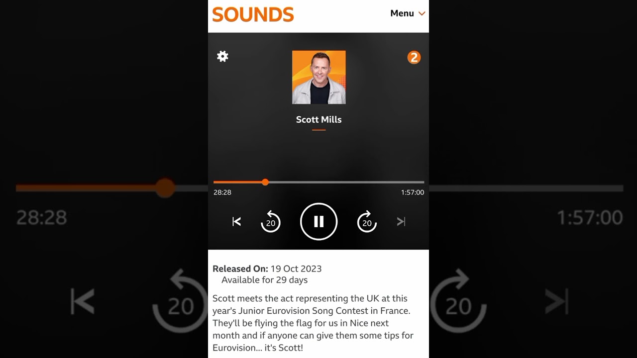 [Audio] STAND UNIQU3 (🇬🇧 JESC 2023) interviewed on the Scott Mills show (BBC Radio 2, 19/10/2023)