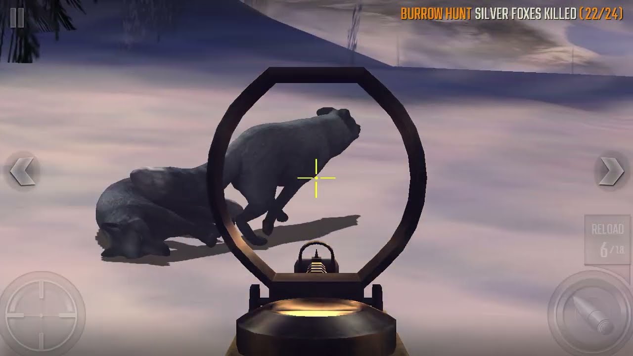 Deer Hunter 2018 region 3 HwD kill 24 Silver Foxes