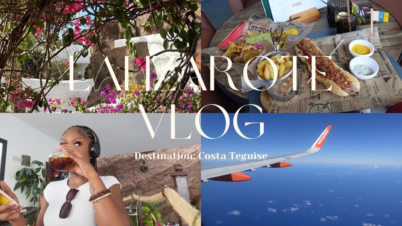 LANZAROTE TRAVEL VLOG | SOLO TRIP PART 1