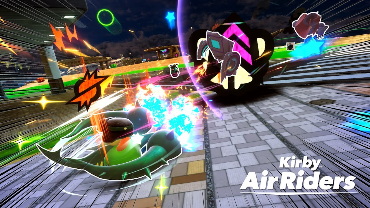 Kirby Air Riders - Online Rank Match #1 - Hydra on the Rampage!