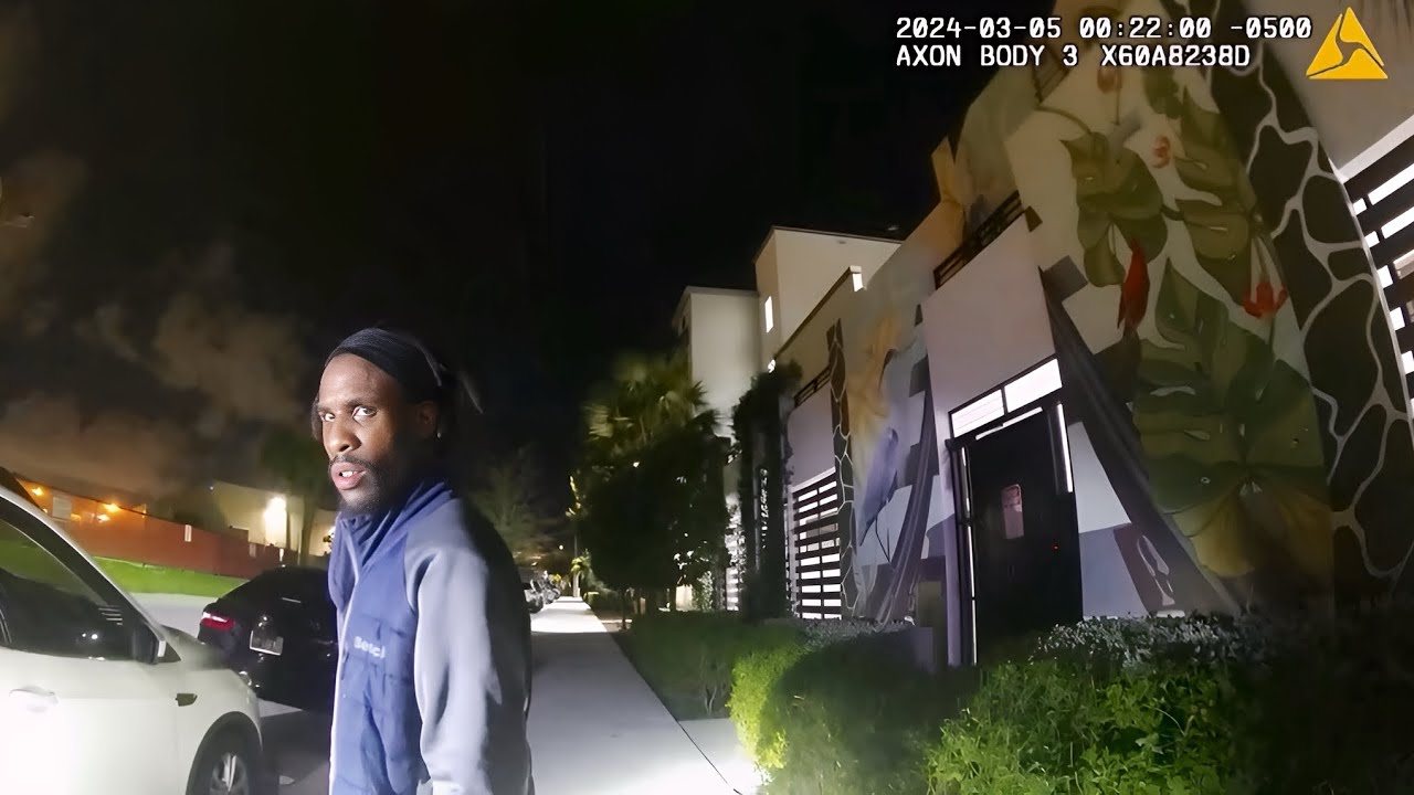 'Peeping Tom' Realizes He Was Caught on Video