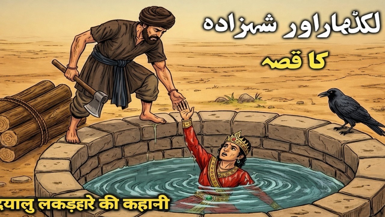 Lakadhara Or Shehzade Ka Qissa|Hindi Moral Story|Moral Story In Hindi Urdu|Hindi Kahani|