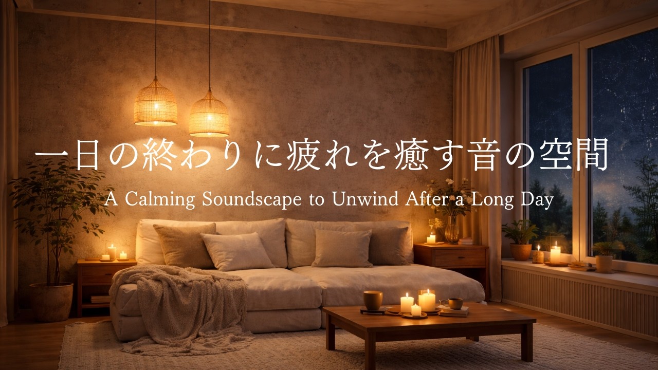 【Relaxing Piano Music 】A Calming Soundscape to Unwind After a Long Day