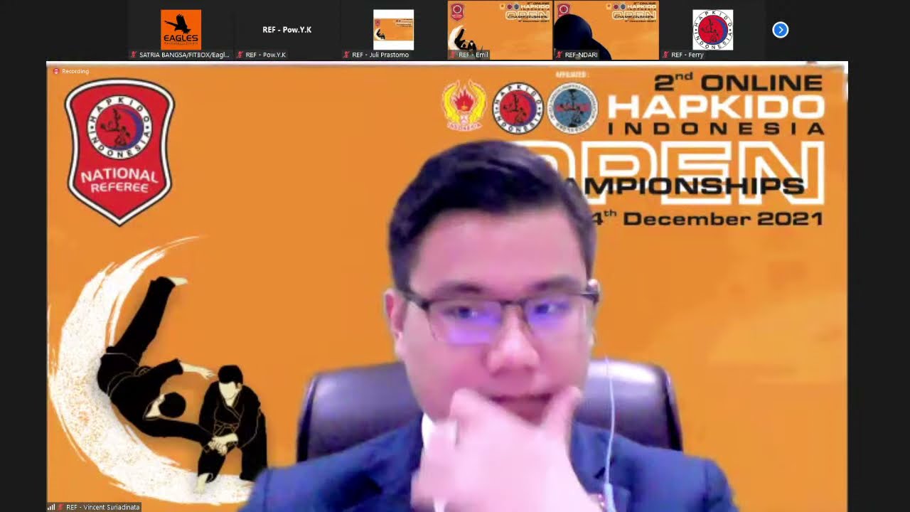 LIVE Streaming Kejuaraan Onilne 2 Hapkido -