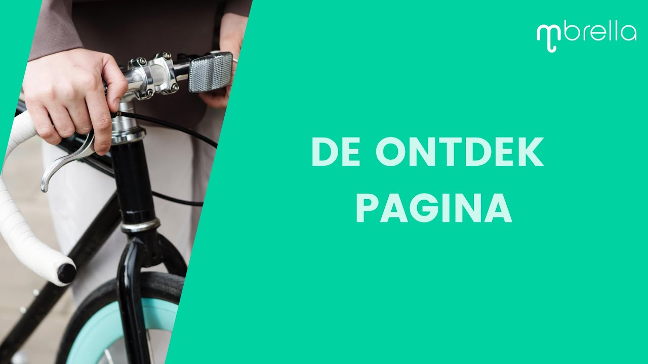 De Ontdek pagina