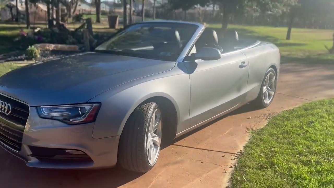 For Sale!  2015 Audi A5 Premium Cabriolet 2D with 74k miles AWD