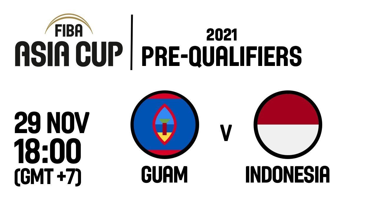 Guam v Indonesia - Full Game - FIBA Asia Cup 2021 Pre-Qualifiers  2019