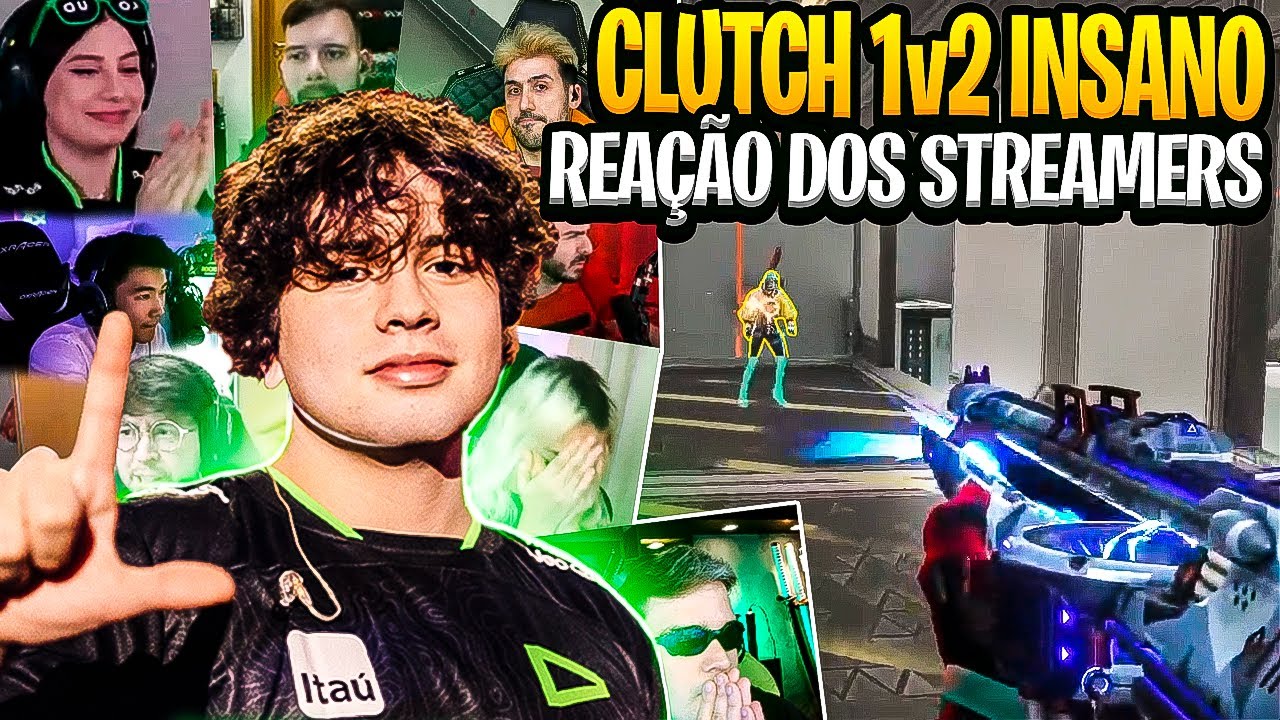 LESS DEIXOU OS GRINGOS TRISTES VENCENDO ESSE 1v2 NA CALMA! (REAÇÃO DOS STREAMERS)