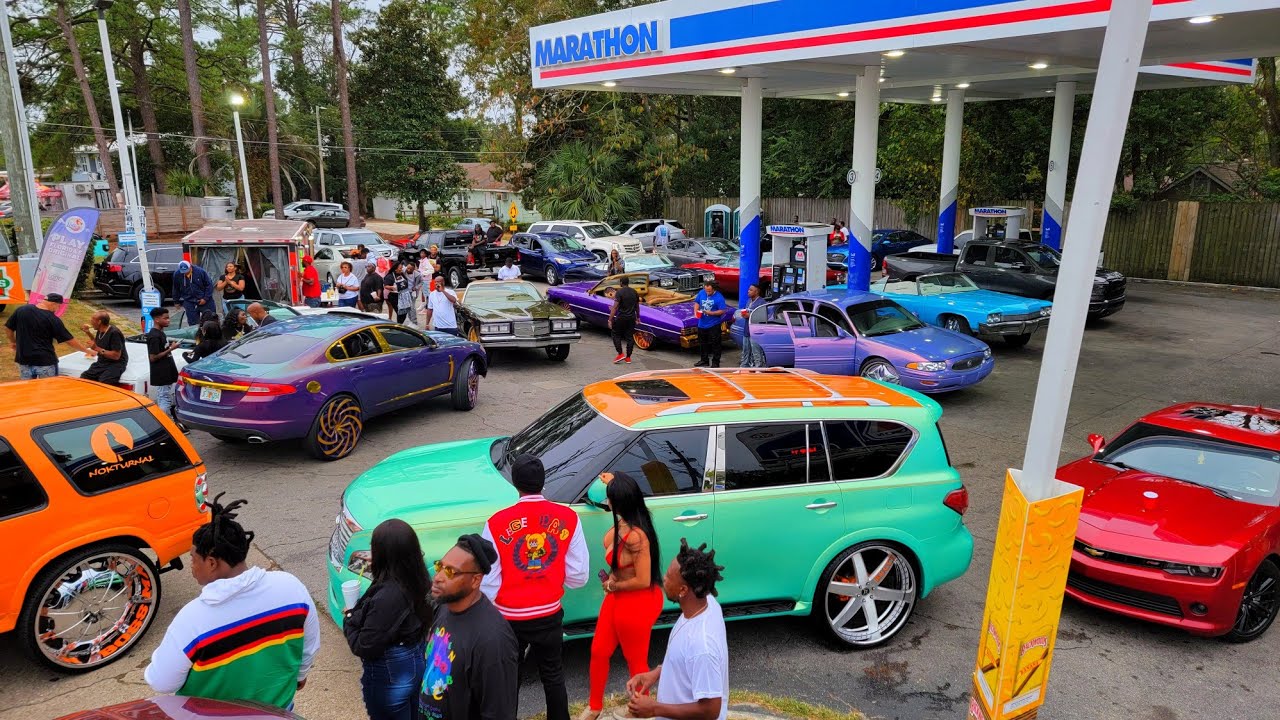 FAMU HOMECOMING TALLAHASSEE, FLORIDA 2K22 PT4 DONKS / VERTS / BIG RIMS / AMAZING WHIPZ / VIBING