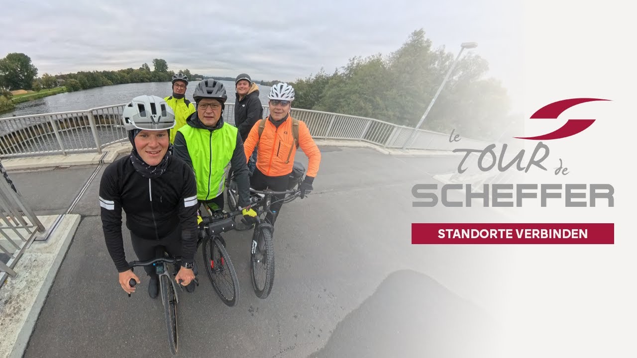 Tour de Scheffer 🚴&zwj;♂️ | 920 km Teamgeist zwischen Linz und Sassenberg | SCHEFFER
