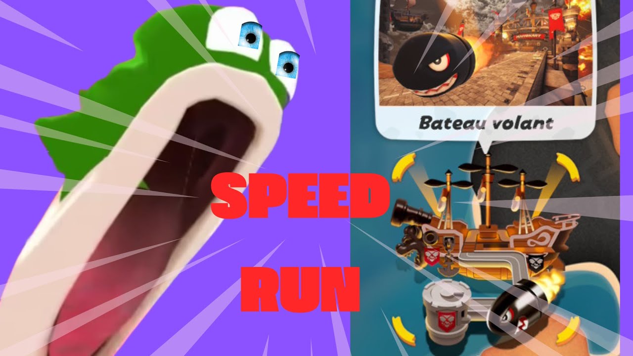 SPEEDRUN Bateau Volant mais C DUR SMR