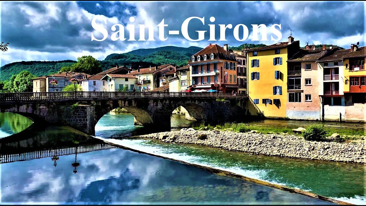 SAINT-GIRONS🌲Ariège- Occitanie - Visite des villes et villages Français
