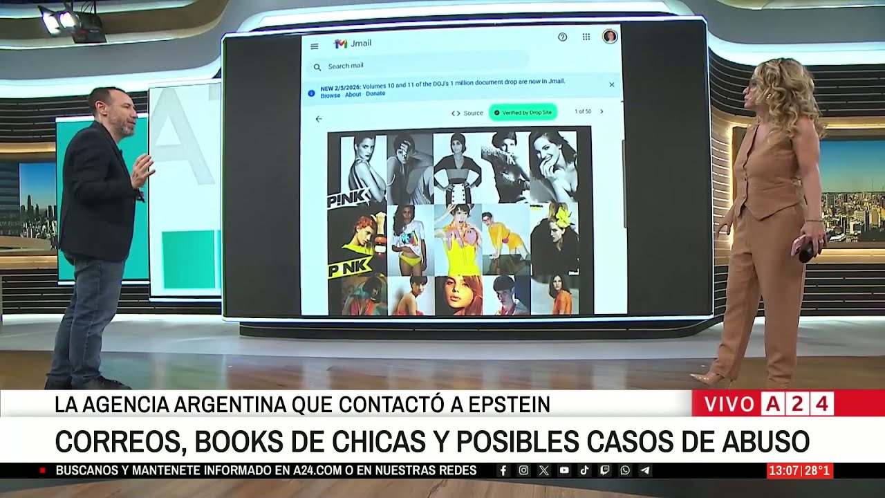 📢 UNA AGENCIA ARGENTINA DE MODELOS MENCIONADA EN EL CASO EPSTEIN