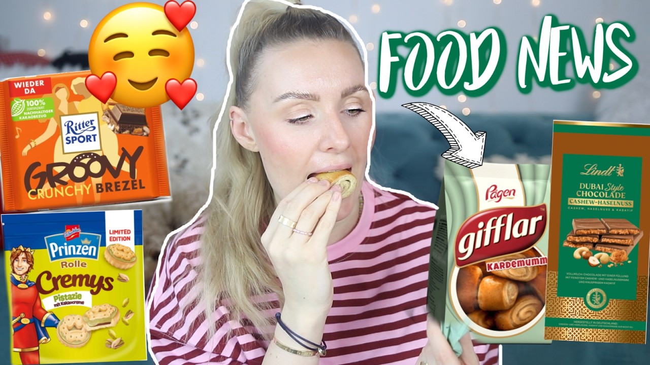 So so lecker, oder nicht? 😋 FOOD NEWS aus'm März 2026! Gifflar Kardamom, Prinzenrolle Pistazie 😍