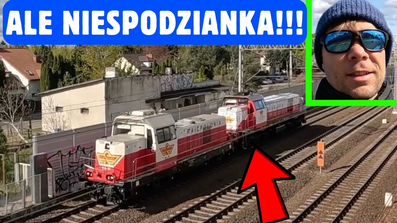 Ten duet zrobił dzień! Łapię pociągi i... wiatr na Warszawa Gołąbki