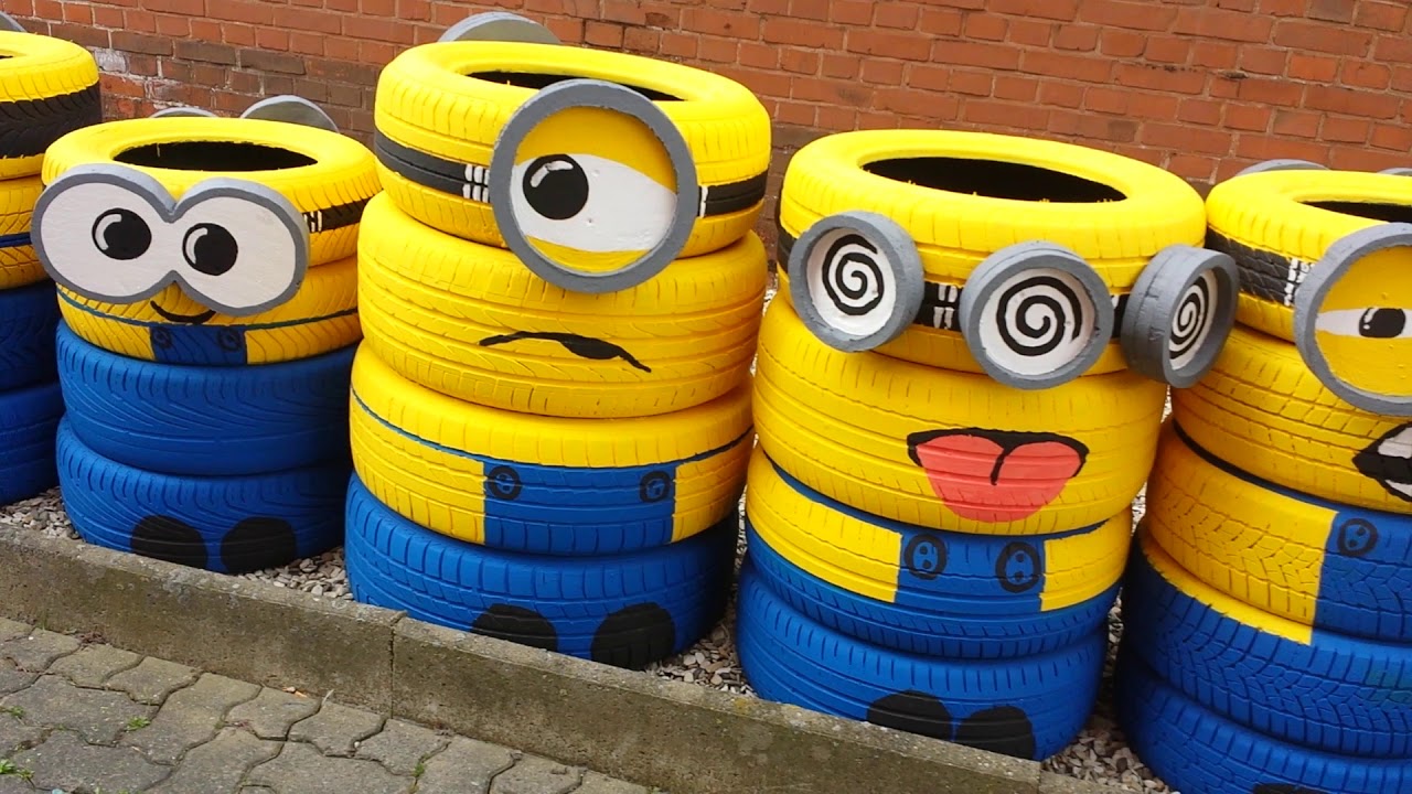 Tire Art Reifenminions in progress