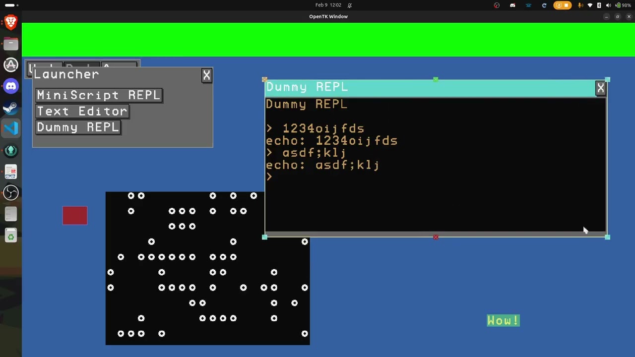 MiniScript and Morphic UI
