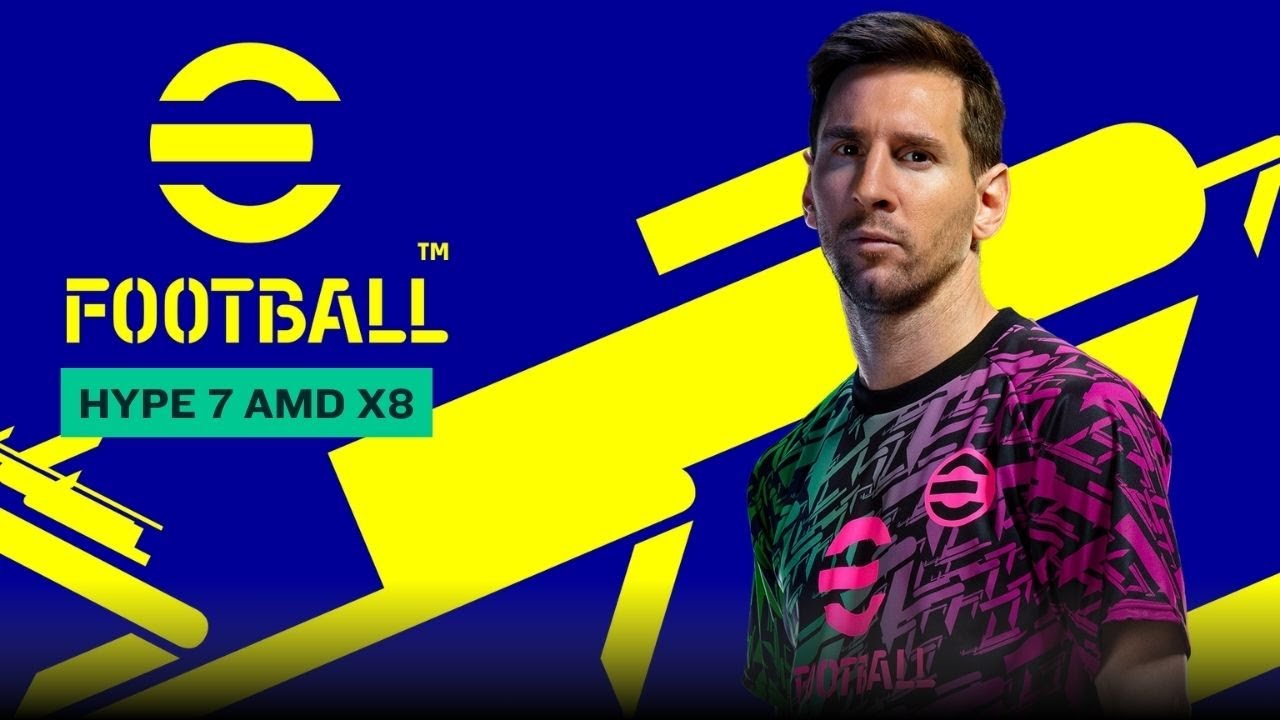 Hype 7 AMD X8 (Ryzen 7 6800H + Radeon 680M) — игровой тест Efootball
