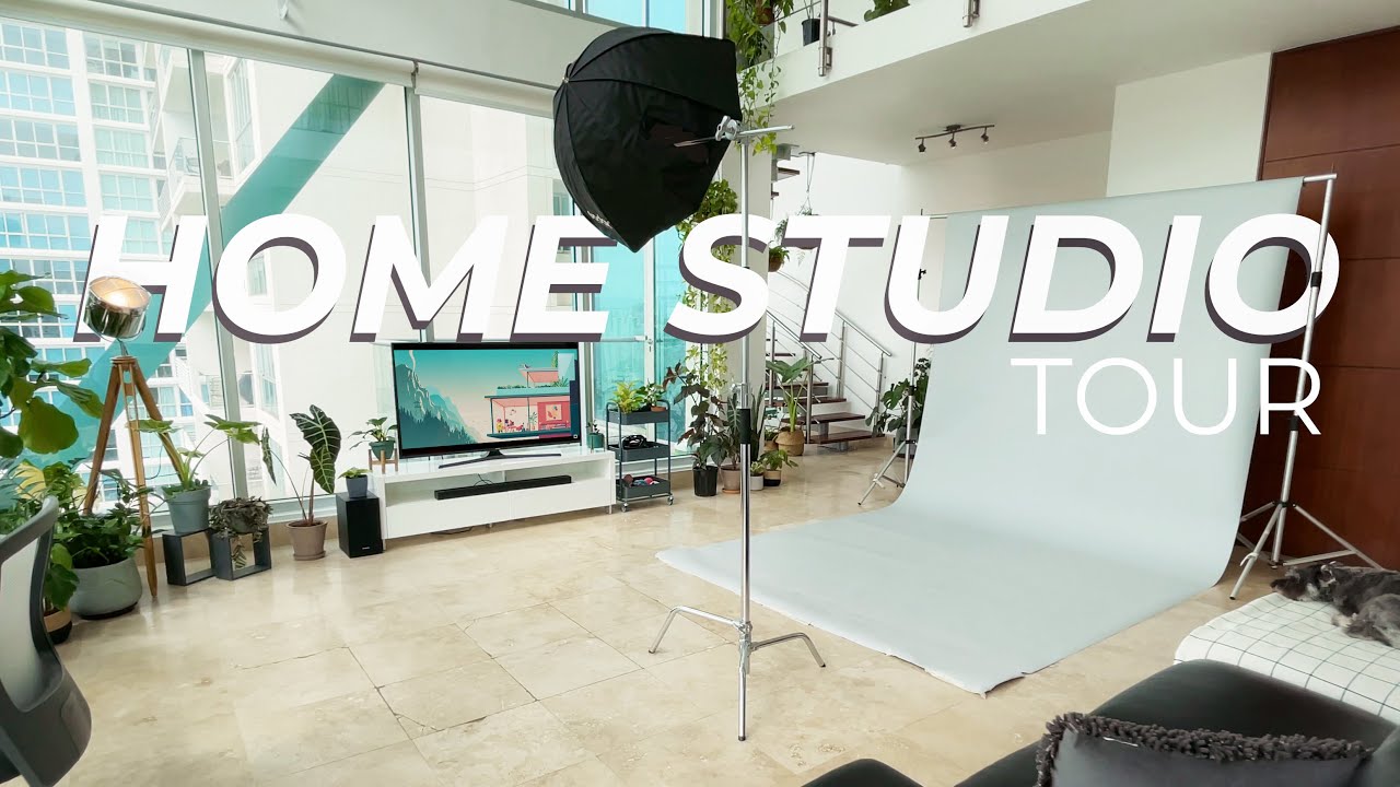 HOME PHOTOGRAPHY STUDIO TOUR / Mi ESTUDIO CASERO 2021