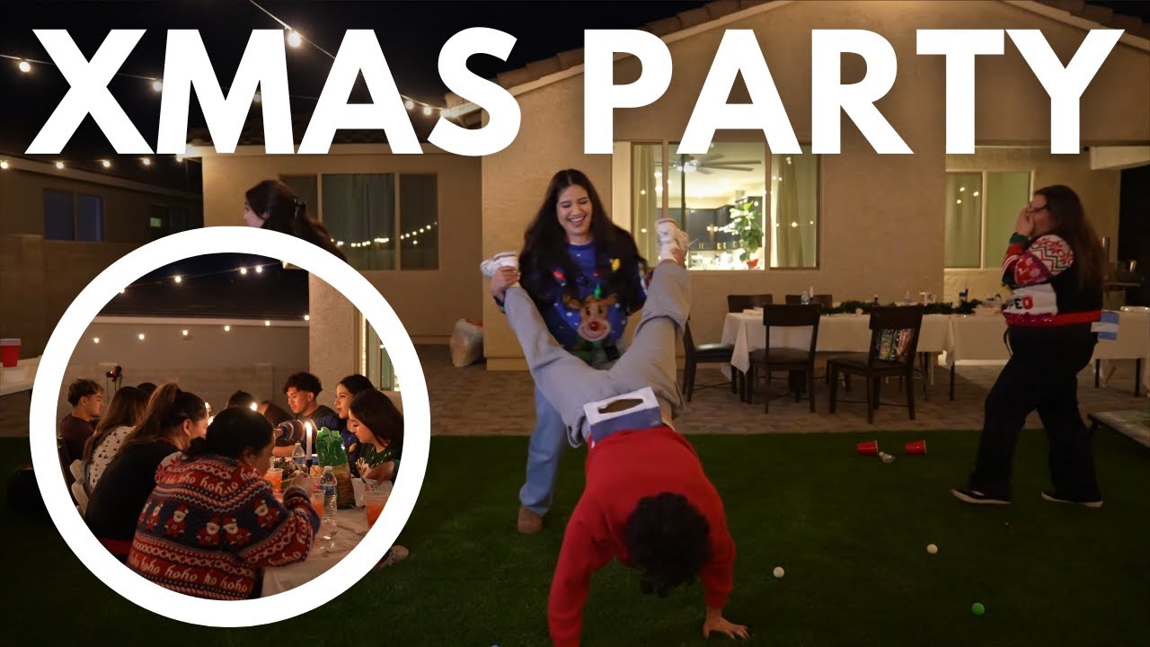 OUR COMPETITIVE COUSINS CHRISTMAS PARTY