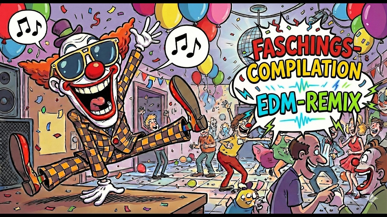 Kinderlieder EDM Remix 2026 (Best Of) | Fasching & Karneval Party Mix