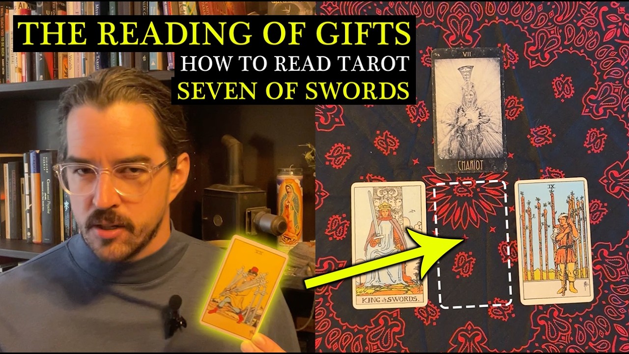 7 of Swords Receives Mentorship from King of Swords | Tarot Reading of Gifts