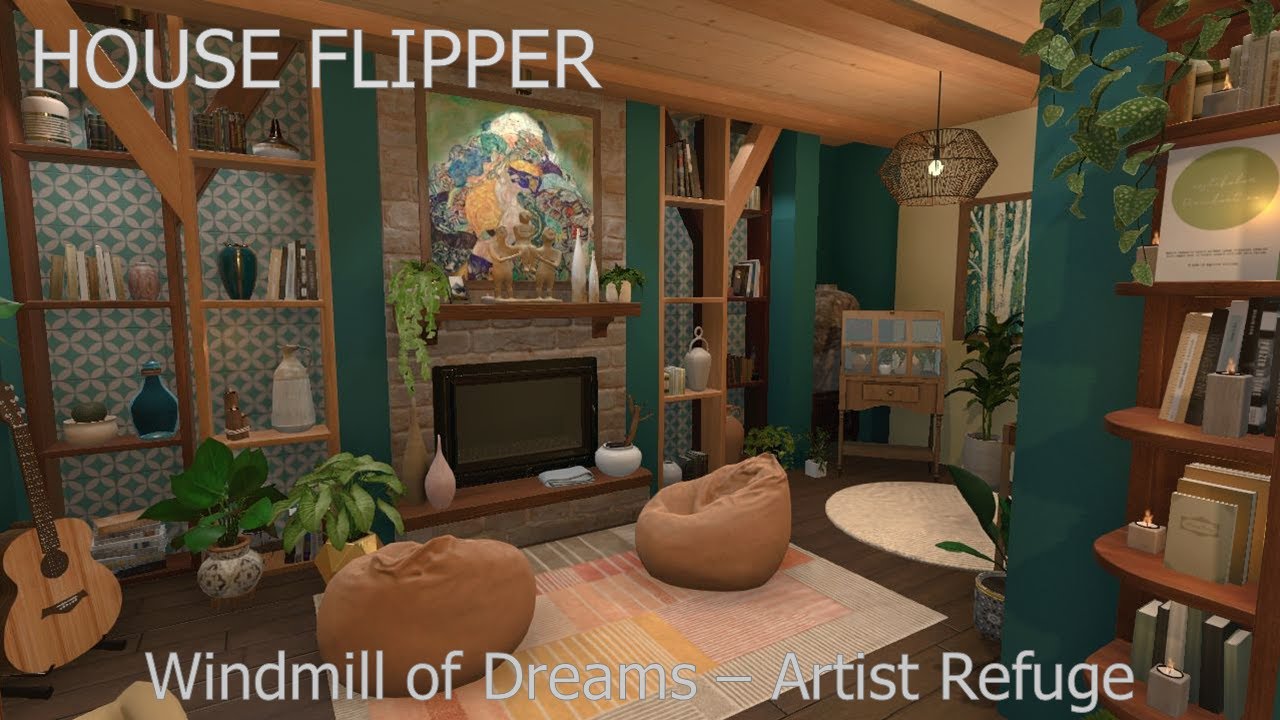 House Flipper - Windmill of Dreams (Speed Build) - Artist Refuge