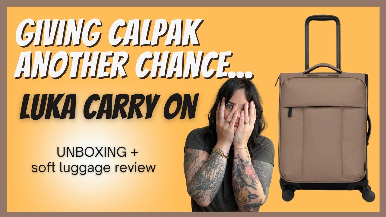 My Honest CALPAK Luka Carry on Review + Unboxing