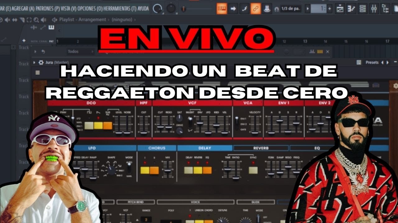 🔴 EN VIVO: CREANDO UN BEAT DE REGGAETÓN DESDE CERO  PARA YOUTUBE– ÚNETE AL PROCESO | Jay Harmonic