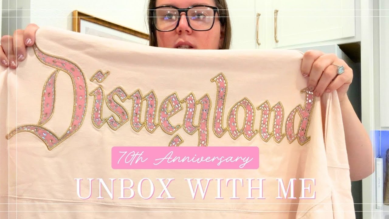 Unboxing Disneyland 70th Anniversary Spirit Jersey
