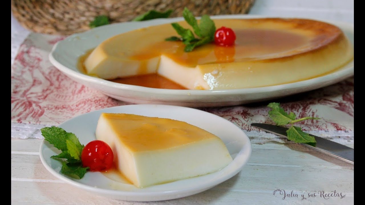 Flan de cuajada😍RECETA FÁCIL SIN HORNO!