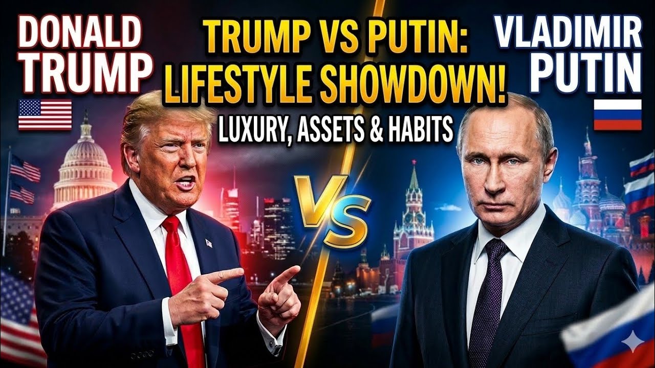 Putin vs Trump Lifestyle Comparison