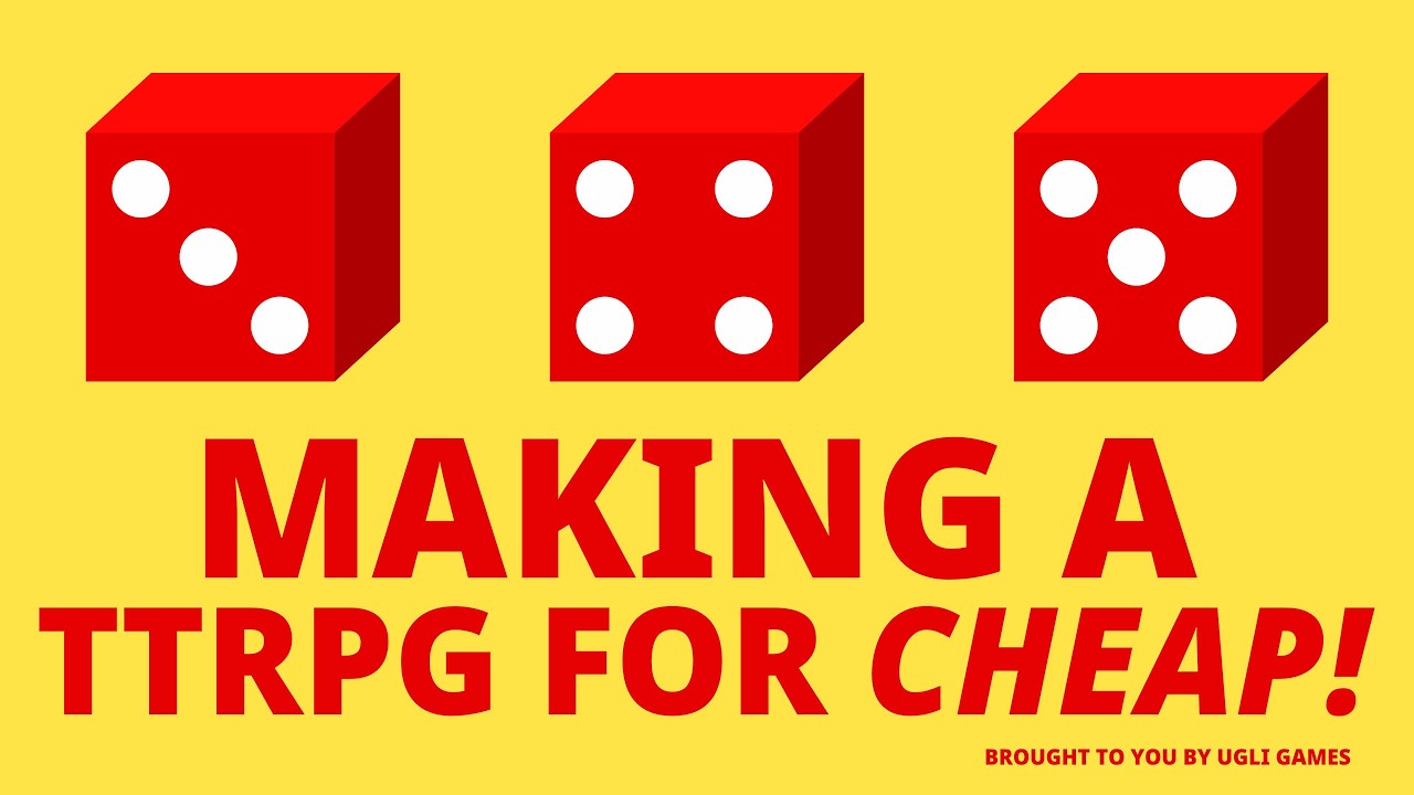 The Software You Need To Create Your TTRPG for Cheap