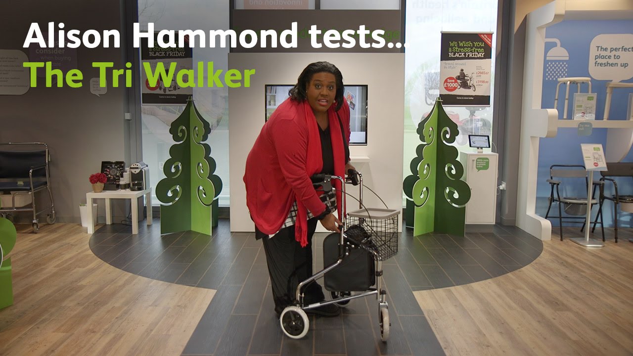 Alison Hammond Tests&hellip; The Tri Walker