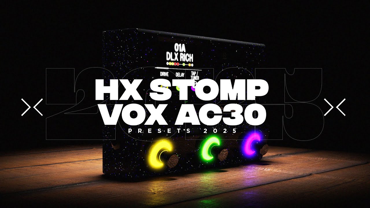 HX STOMP ALL IN ONE | VOX AC30 | 2025
