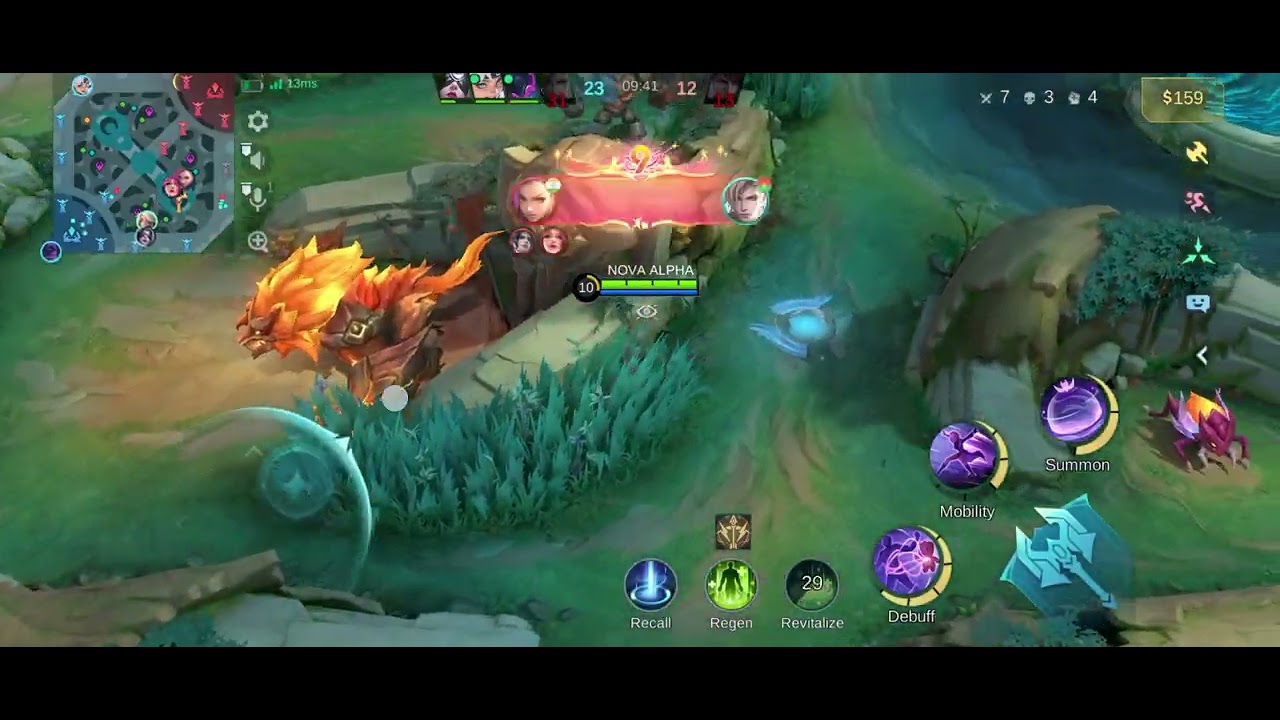 Moba legend Alpha gameplay #mobilelegends #mlbb #mobillegands #gamingindia #mlbbcreatorcamp