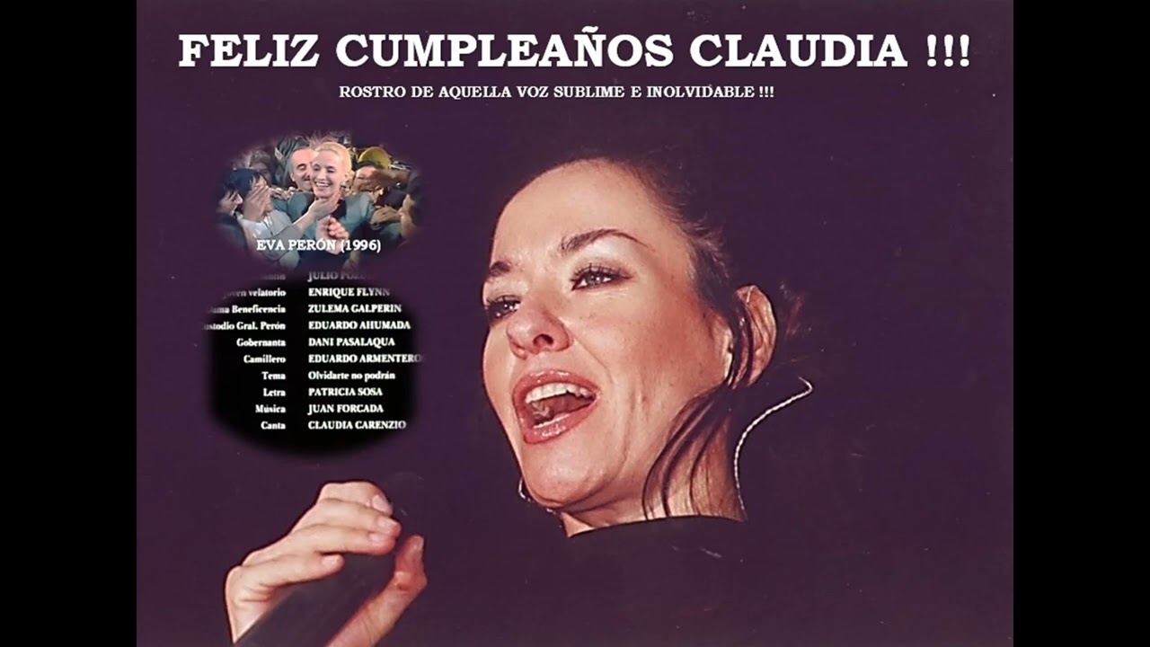 CLAUDIA CARENZIO - 