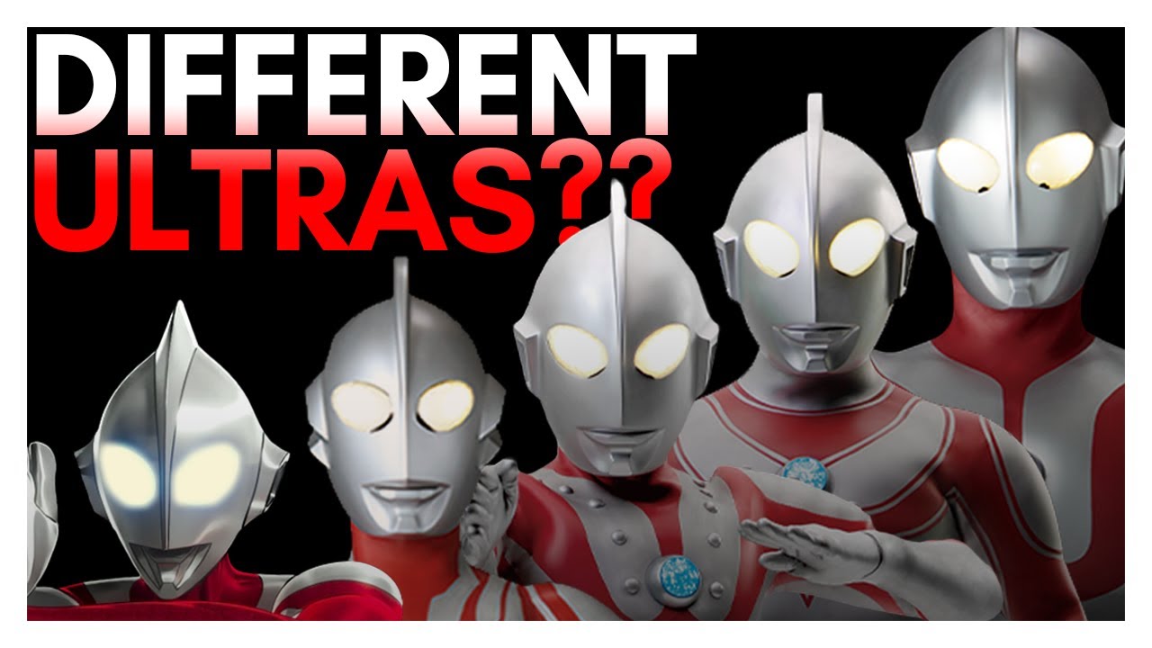 The many Ultraman-likes | A History of Ultraman's designs