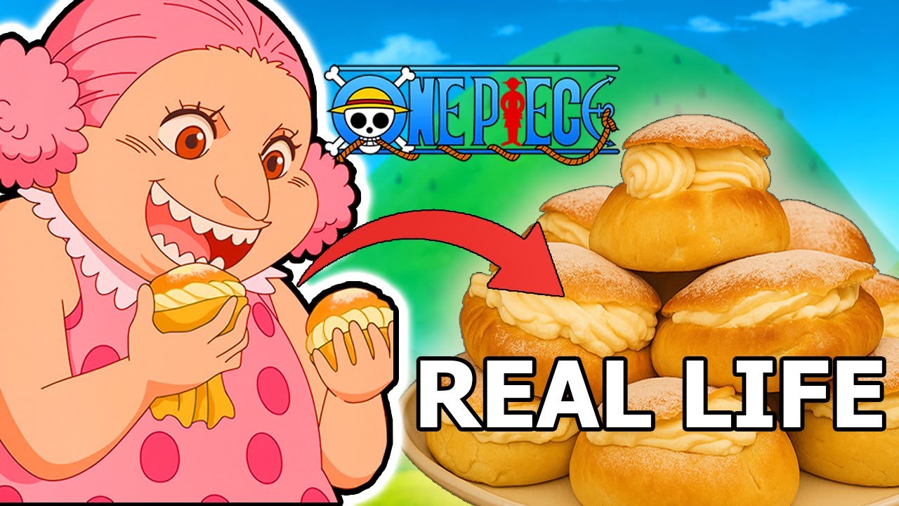 Big Mom's Semla from One Piece - ELBAF'S BEST FOOD!?  - ワンピース セムラ