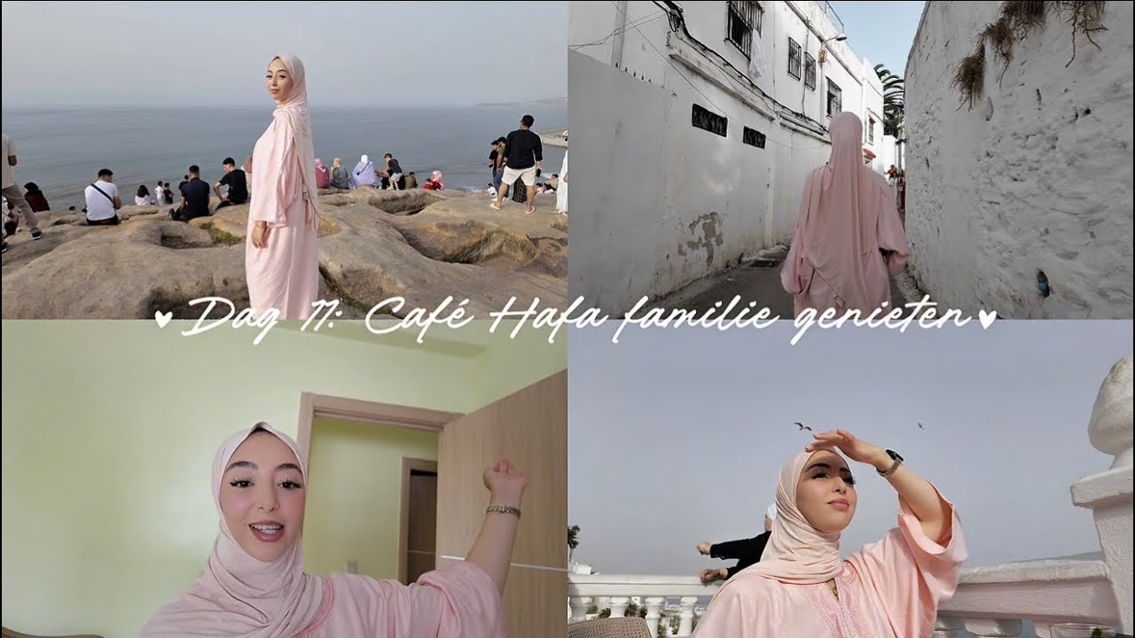 DAG 11: CAFÉ HAFA FAMILIE GENIETEN ARABISCH 🕊️☀️🌸🌷🎀👚🩷🩰