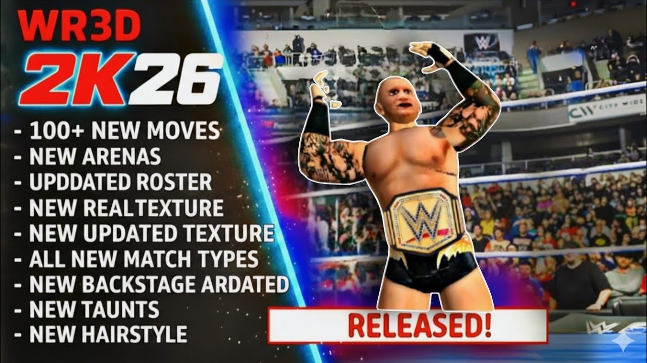 [400MB] WR3D 2K26 ALL STARS RELEASED! BIG UPDATE 🔥