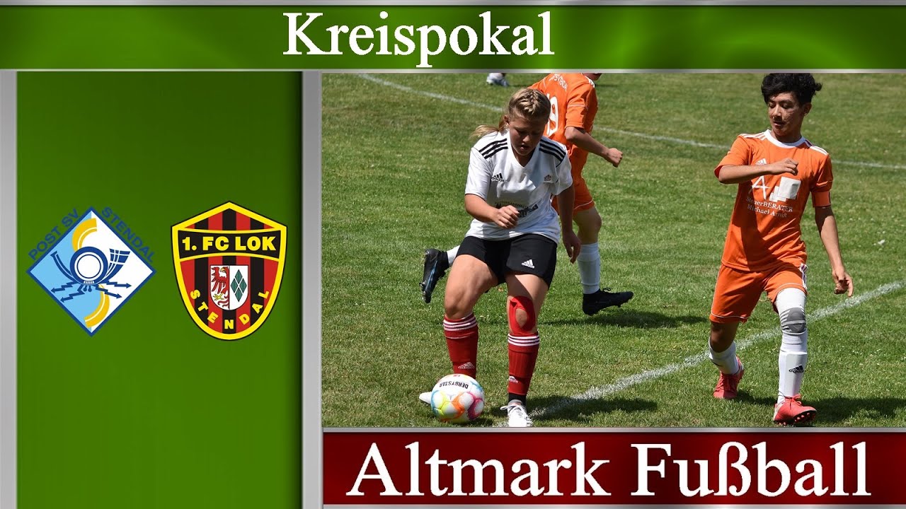 Kreispokal Endspiel: Post SV Stendal - 1. FC Lok Stendal II (C-Jugend)