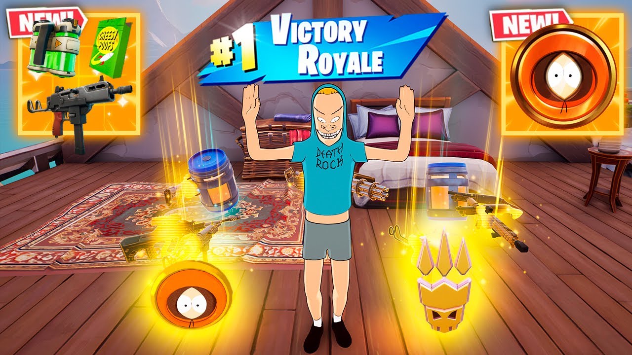BEAVIS vs NEW MYTHIC'S CHALLENGE (NEW!! Fortnite Chapter 7 Season 1)
