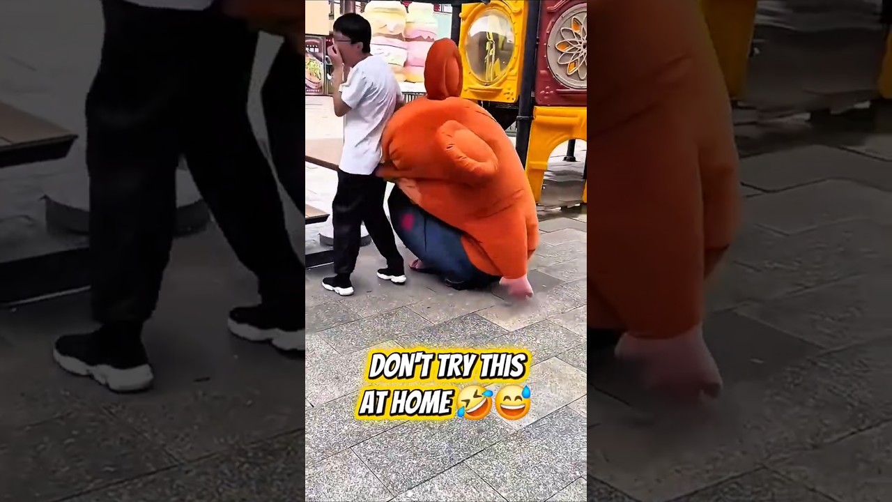 Fart vs. Inflatable Costume = DISASTER 🤢💀 