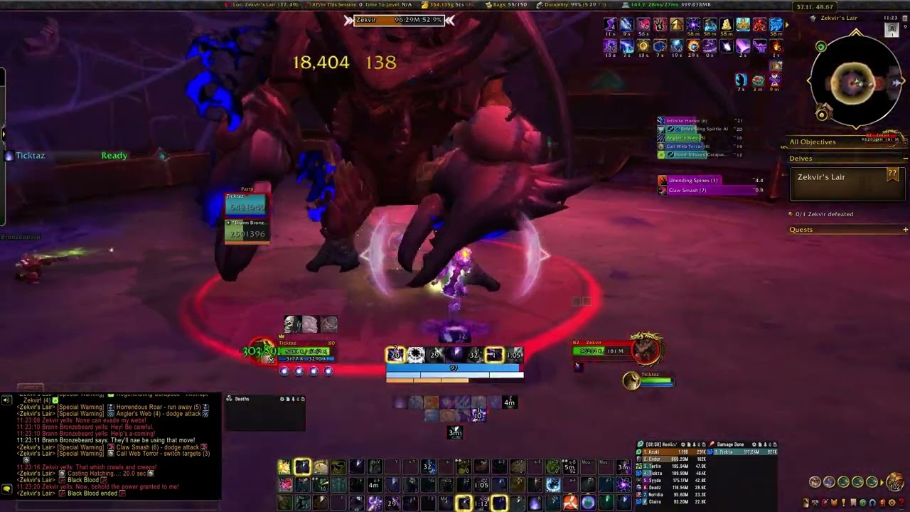 Zekvir's Lair Tier ?? - Solo Mage  - Post Brann Nerf - Let Me Solo Him Achievement