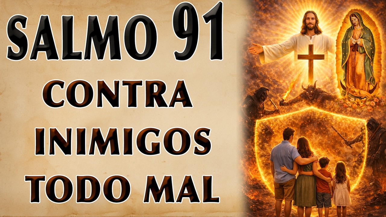 SALMO 91 CONTRA INIMIGOS E TODO MAL