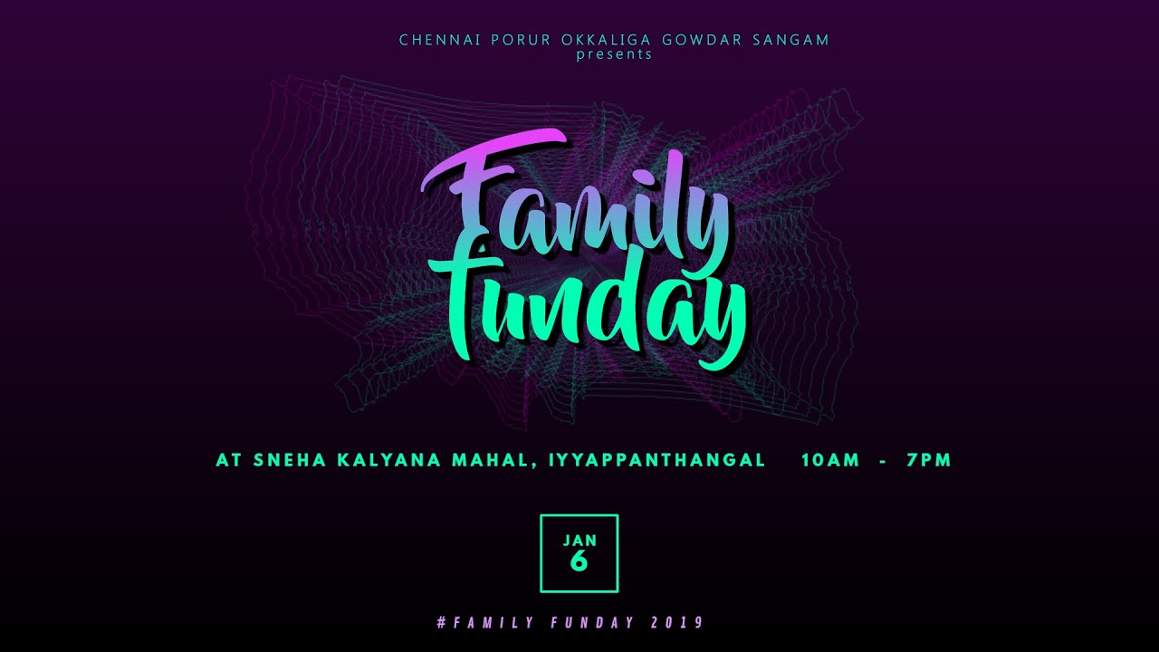 FAMILY FUNDAY 2019 | Chepogs TV | Official Teaser
