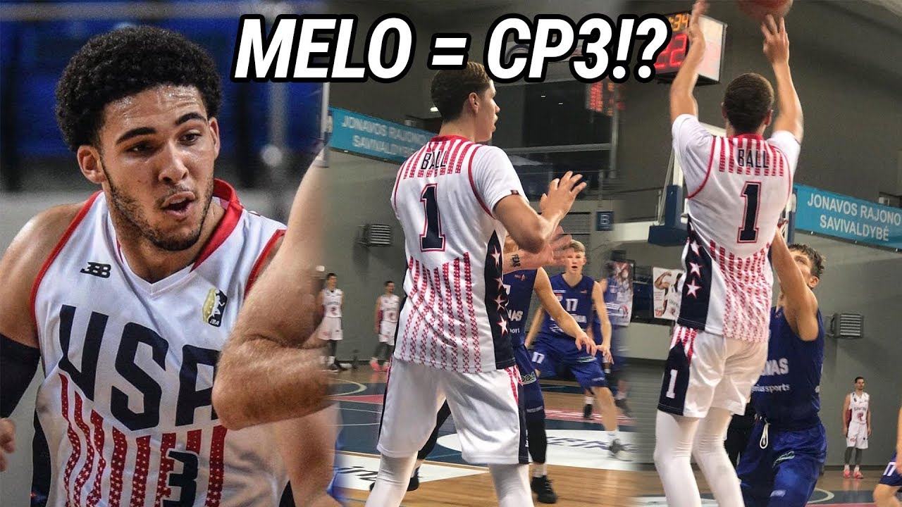 LaMelo Ball Puts On A SHOW For Team USA! Throws Insane Dimes & Drops 30 Points! Gelo Scores 32 🔥
