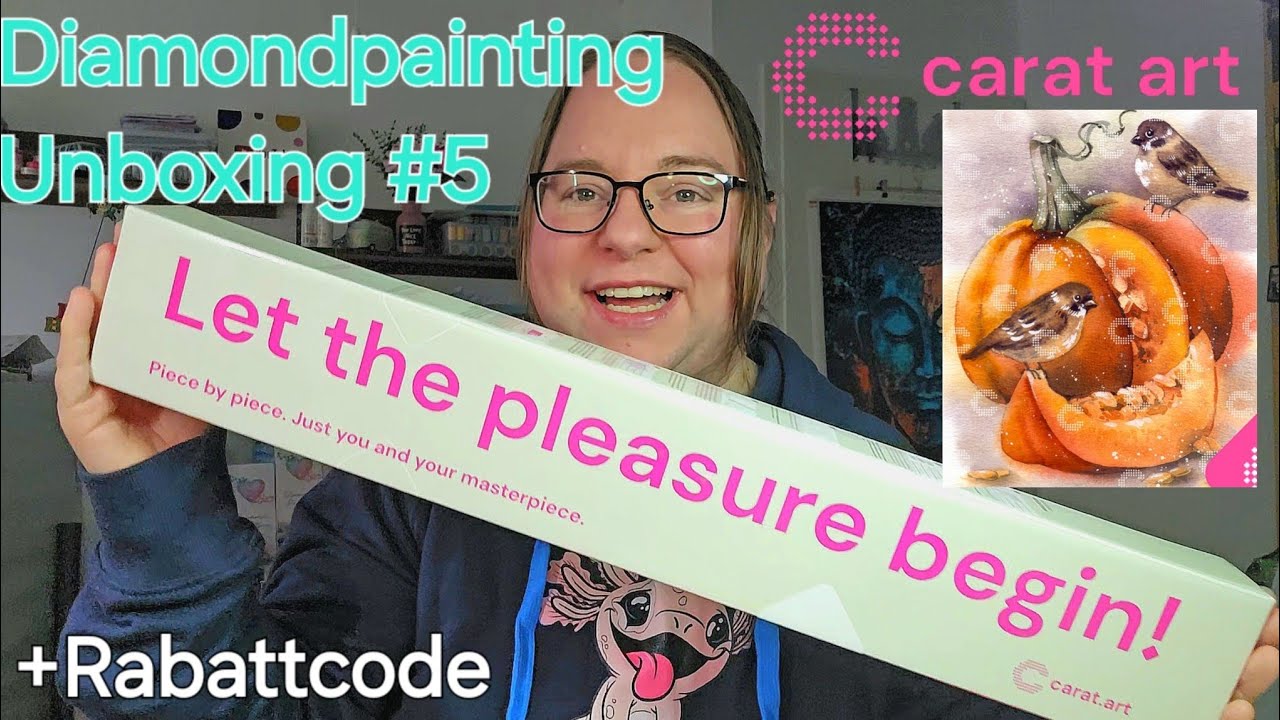 Diamondpainting Vorstellung der neuen Kollektion von Carat.art & Rabattcode