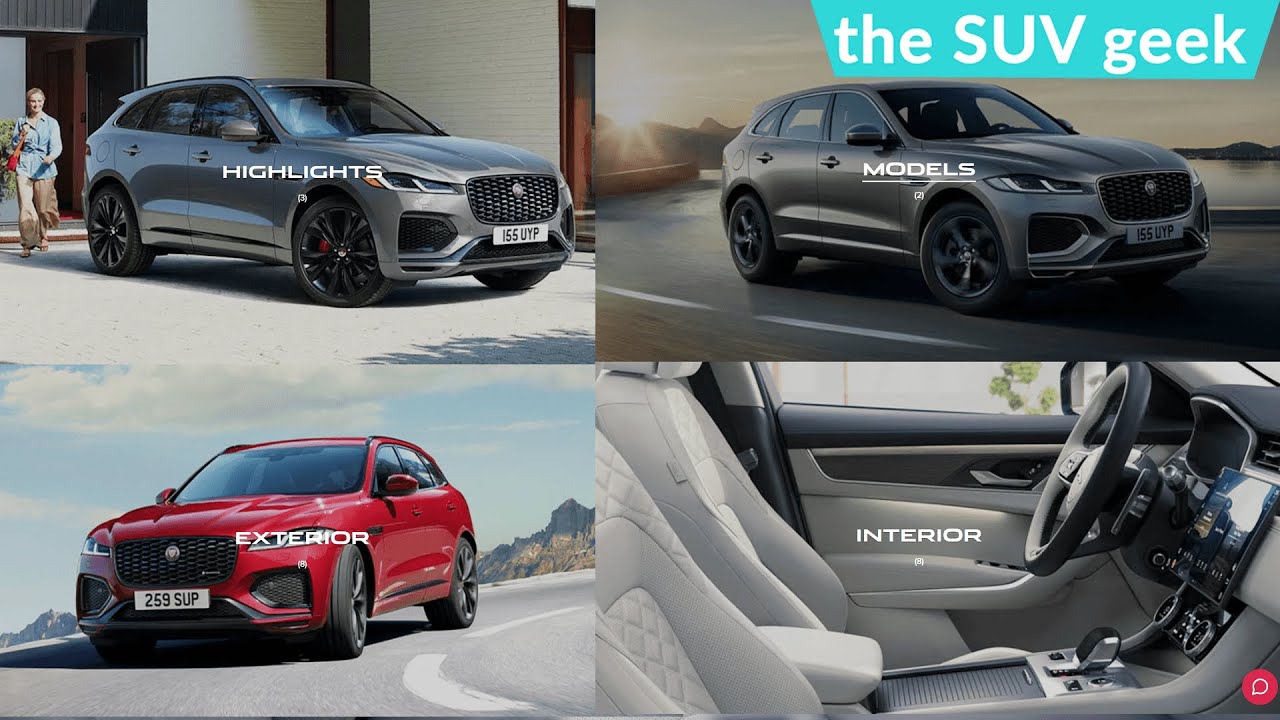 Redesigned JAGUAR F-PACE 2021 Facelift &ndash; Detail Explanation Exterior, Interior & Infotainment